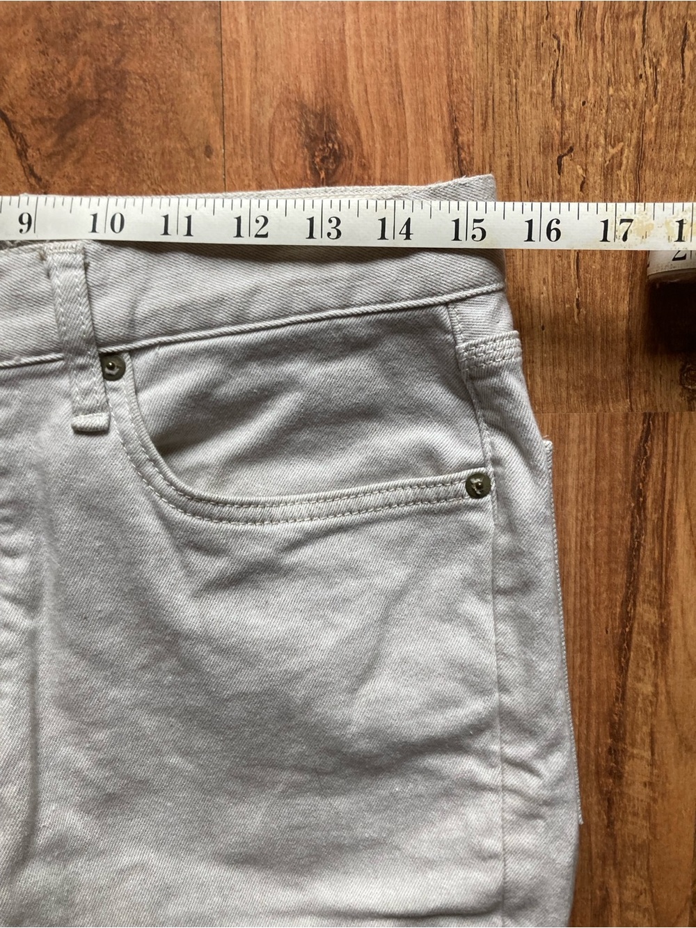 Rag & Bone Miramar Soft French Terry Cotton Stretch Jeans Mens 32x27 Button Fly - Picture 4 of 9